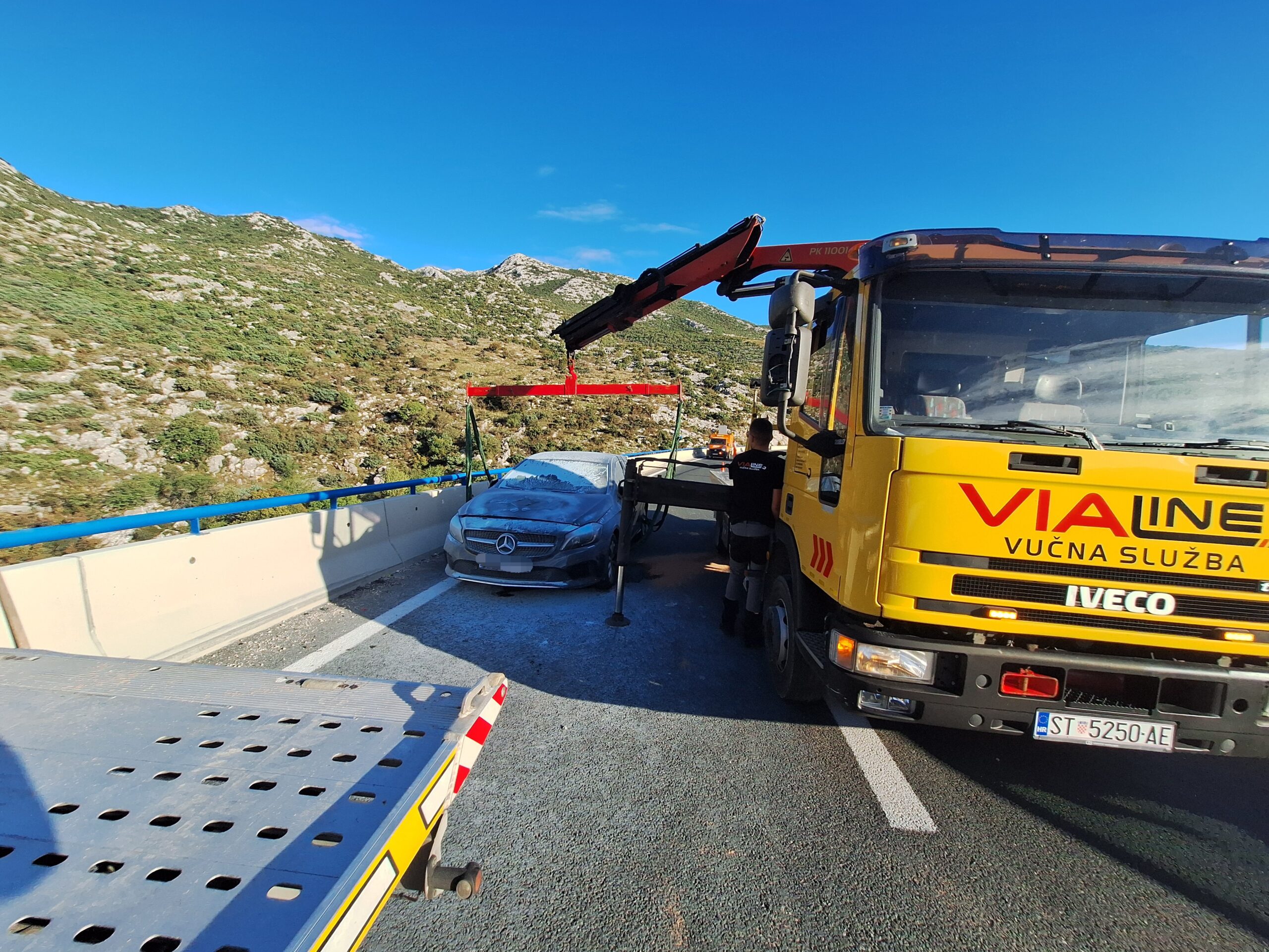Najam vozila rent-a-car tijekom popravka automobila u Splitu